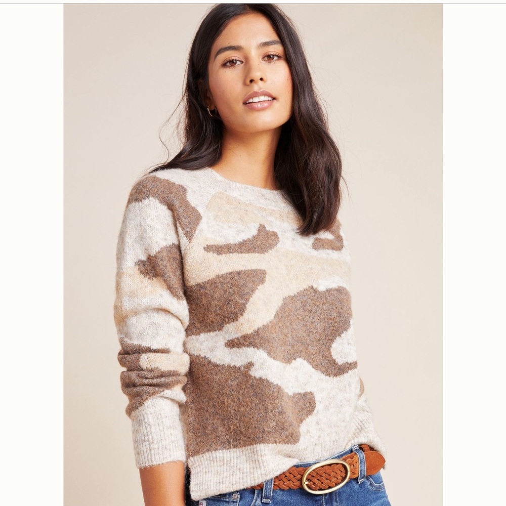 Camo sweater by Moth